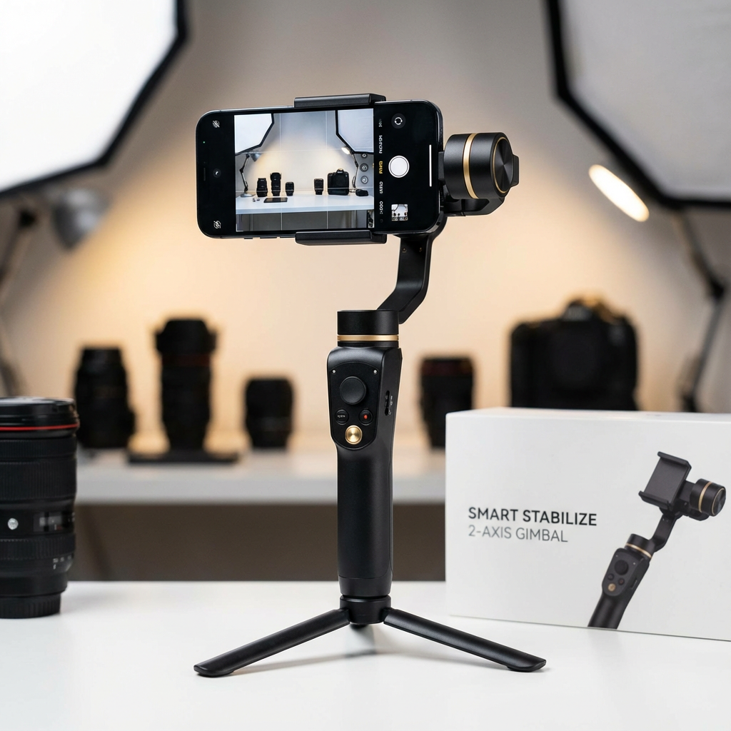 جيمبال موبايل محورين