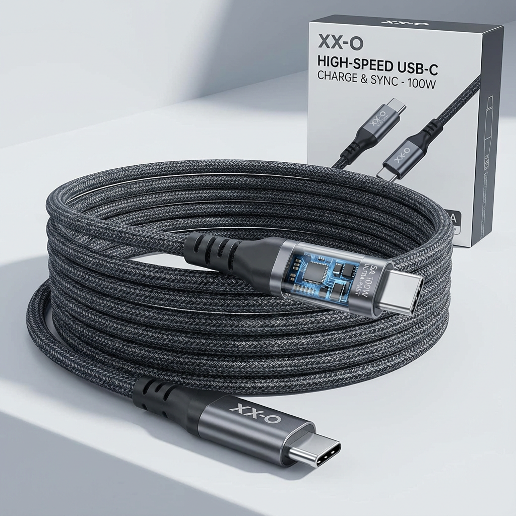 اكس او كابل USB-C سريع