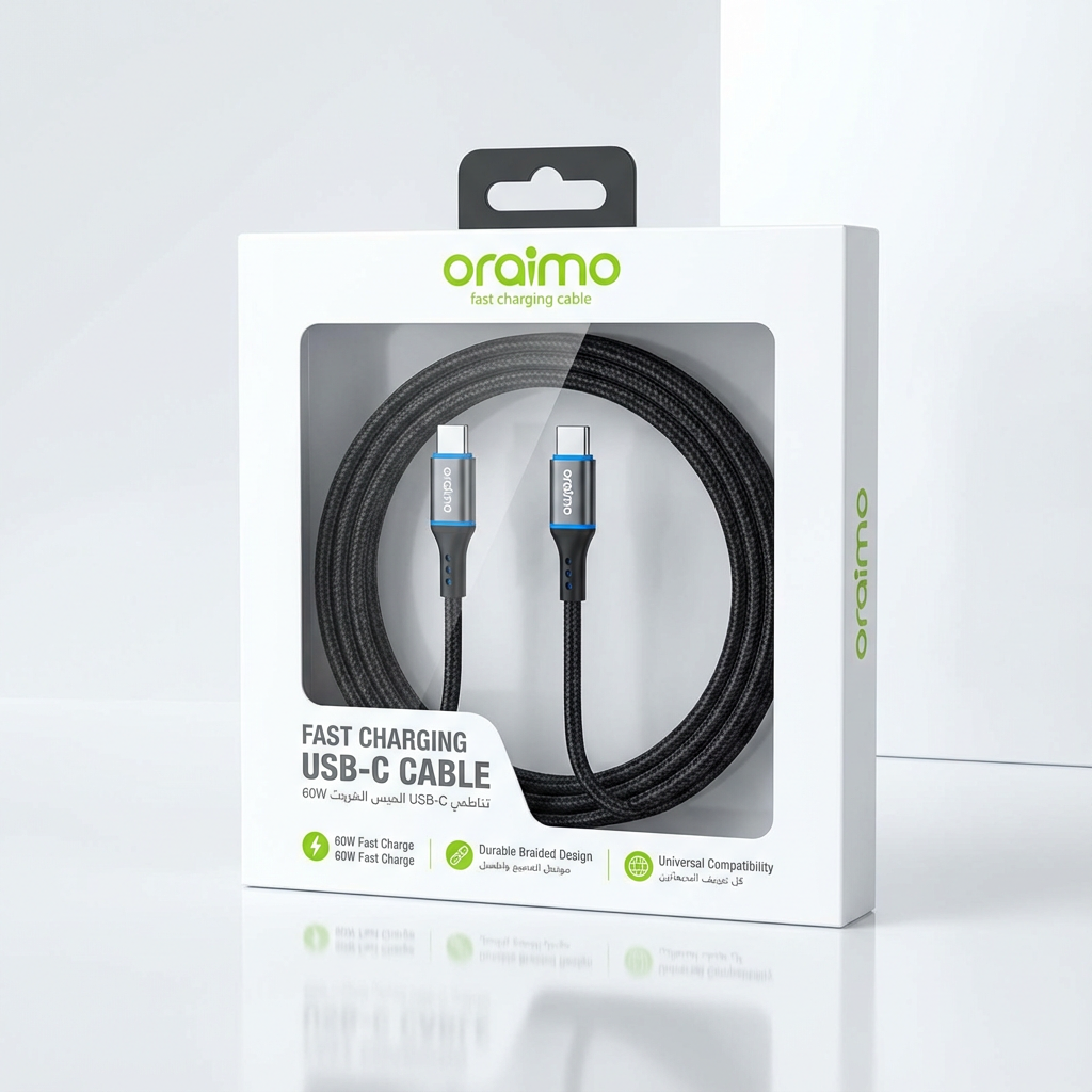 اورايمو كابل USB-C إلى لايتنينج