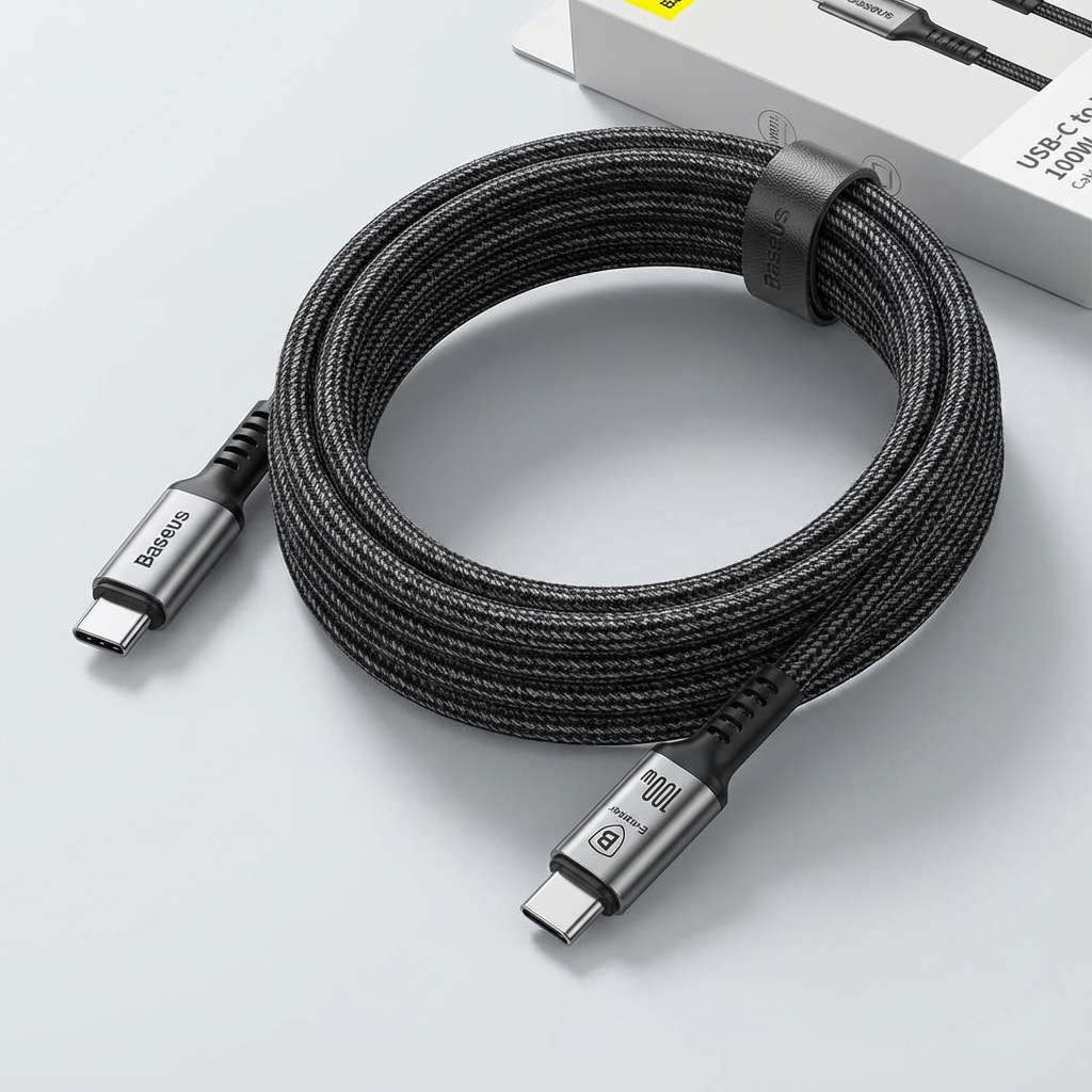 بيسوس كابل USB-C إلى USB-C 100W