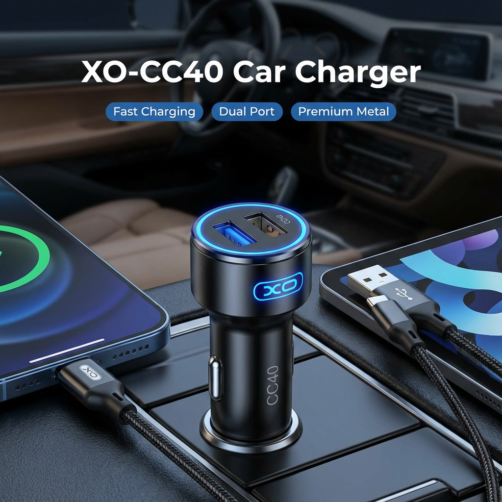 XO شاحن سيارة CC40