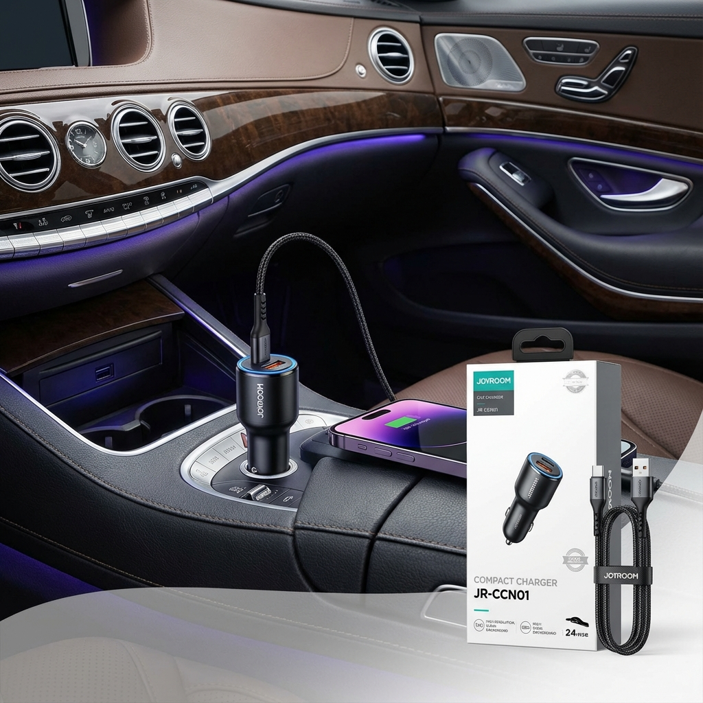 جوي روم شاحن سيارة JR-CCN01