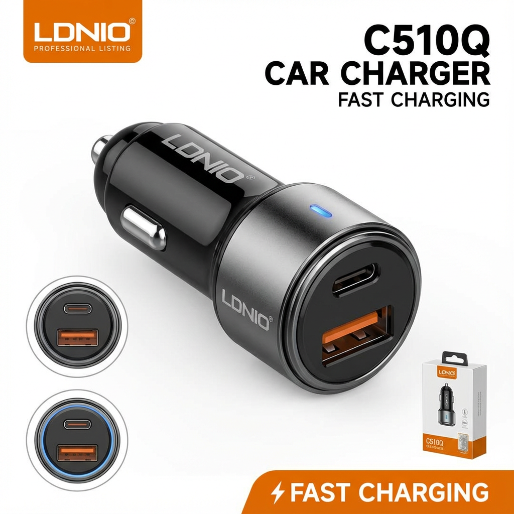 لدنيو شاحن سيارة C510Q