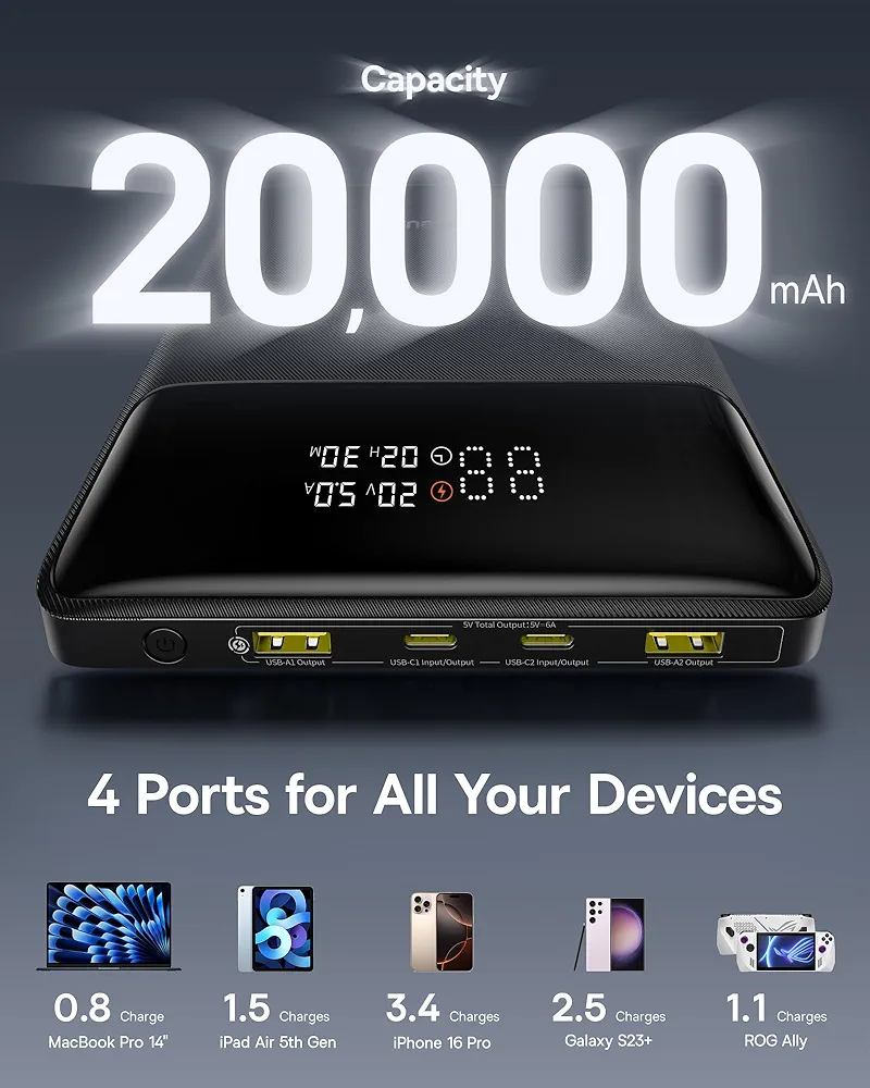 بيسوس باور بانك Blade 100W