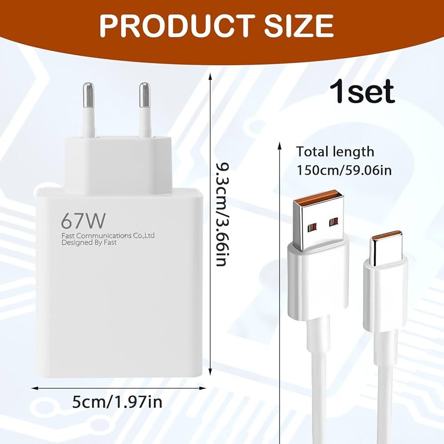 charger original 67w