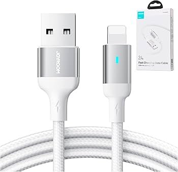 كابل شحن سريع جويروم S-A10 من نوع Type-C إلى Lightning بقوة 30 واط بطول 1.2 متر