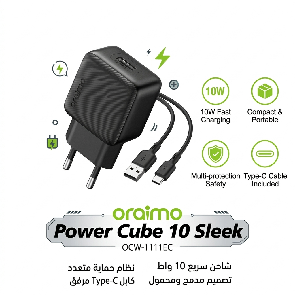 Oraimo power cube 10 sleek (ocw-1111EC)