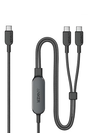 Anker 2-in-1 USB-C to USB-C Cable 140W (4ft)