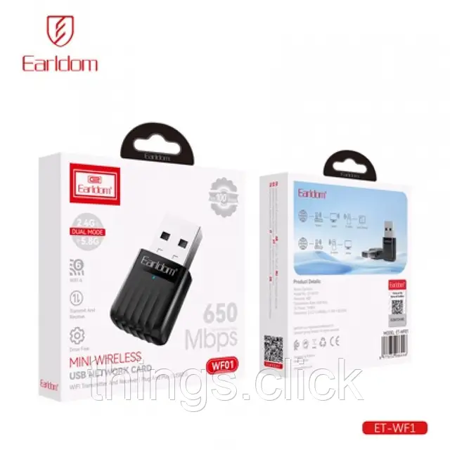 EARLDOM ET-WF01 Mini Wireless USB Adapter